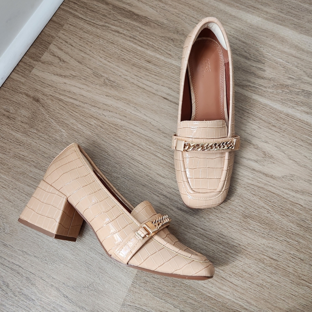 ASOS Loafer Heel with Gold Chain